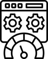 Web Line Icon Design vector