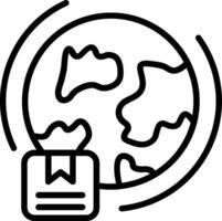 Export Line Icon Design vector