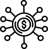 Sales Enablement Line Icon Design vector