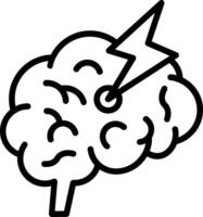 Stroke Line Icon Design vector