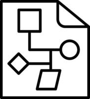 File Line Icon Design Line Icon Design vector