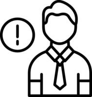 Information Line Icon Design vector