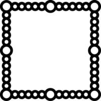 Frame Line Icon Design vector