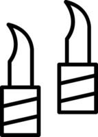 Nekode Line Icon Design vector
