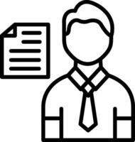 File Line Icon Design vector