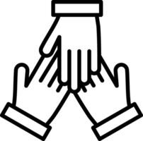 Group Line Icon Design vector