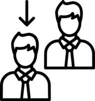 Selection Line Icon Design vector