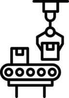 Production Line Icon Design vector