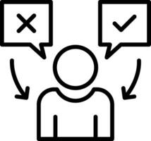 Select Line Icon Design vector