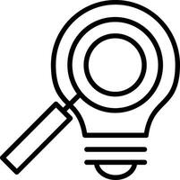Explanation Line Icon Design vector