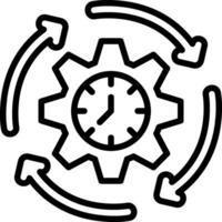 Time Line Icon Design vector