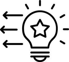 Approach Line Icon Design vector