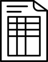 Data Line Icon Design vector