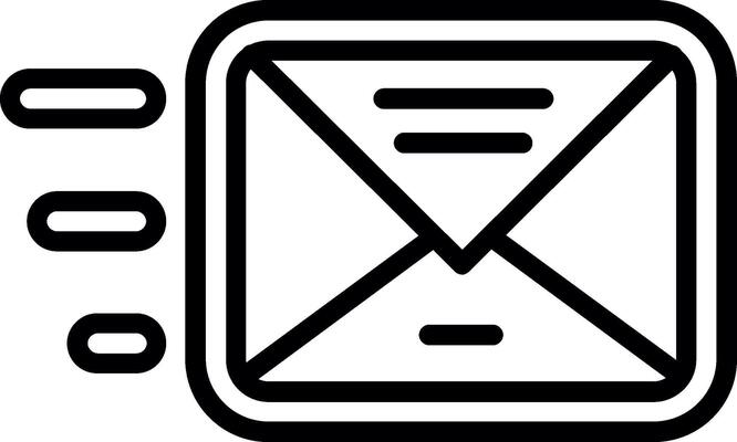 Mail Line Icon Design