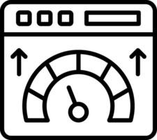 Web Speed Line Icon Design vector