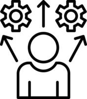 Arrows Line Icon Design vector