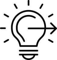 Forward Line Icon Design vector