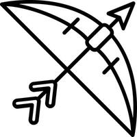 Artemis Line Icon Design vector