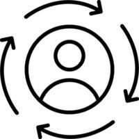 Consistency Line Icon Design vector