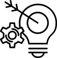 Smart Line Icon Design vector