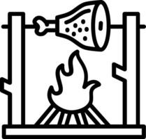 Cooking Line Icon Design vector