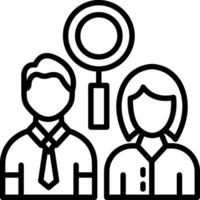 Selection Line Icon Design vector