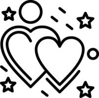 Sincerity Line Icon Design vector