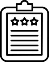 Check List Line Icon Design vector