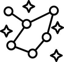 Cepheus Line Icon Design vector