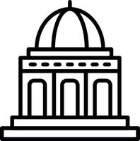 Kunya Urgench Line Icon Design vector
