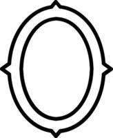 Frame Line Icon Design vector
