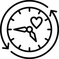 Refresh arrow Line Icon Design vector