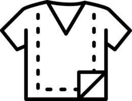 Template Line Icon Design vector