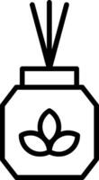 Scent Line Icon Design vector