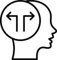 Options Line Icon Design vector