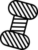 Yarn Line Icon Design vector