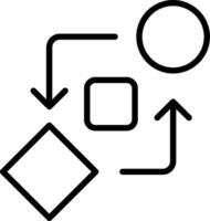 Looping Line Icon Design vector