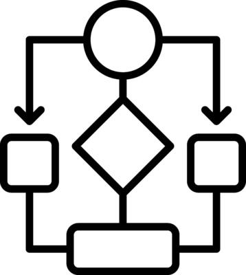 Data Flow Line Icon Design