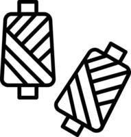 Silk Line Icon Design vector