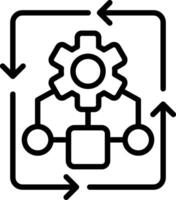 Arrows Line Icon Design vector