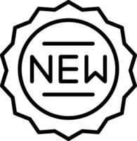 New Line Icon Design vector