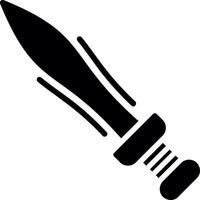 Weapons Glyph Icon Design vector
