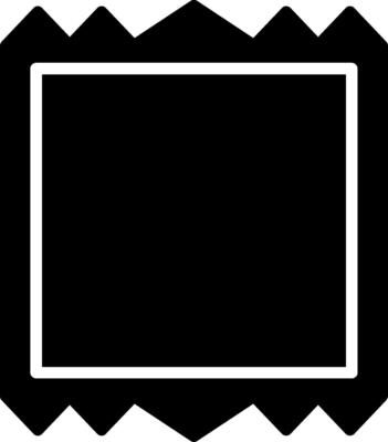 Frame Glyph Icon Design