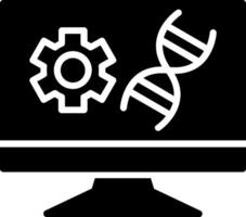 Technology Glyph Icon Design vector