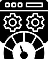 Web Glyph Icon Design vector