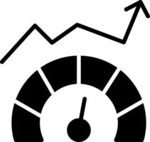High Performance Glyph Icon Design vector