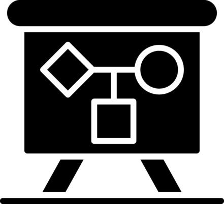 Planning Glyph Icon Design