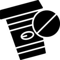 No Coffee Cups Glyph Icon Design vector
