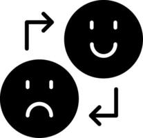 Expressions Glyph Icon Design vector
