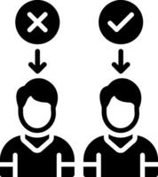select Glyph Icon Design vector